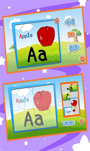 宝宝英语字母拼图app截图4