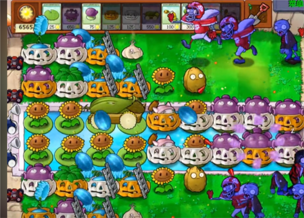 植物大战僵尸泳池无尽版截图3