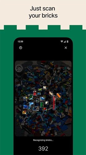 Brickit乐高积木扫描散件app截图3