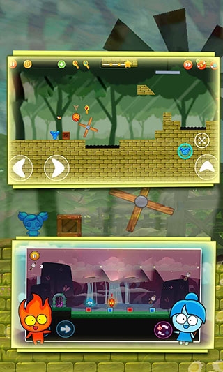 冰火人大逃亡小游戏截图4