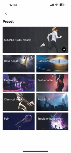 SOUNDPEATS app截图4