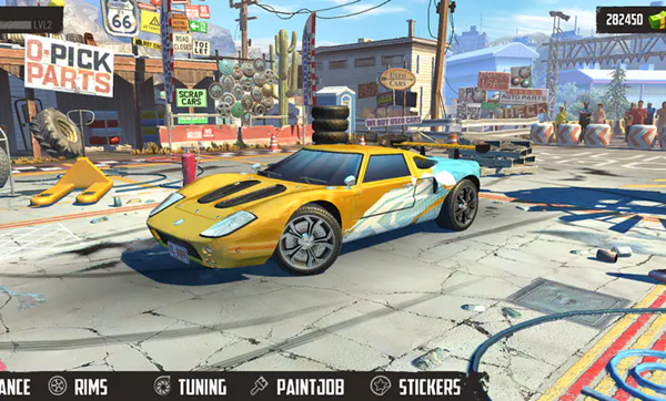 垃圾场狂飙赛车手游截图1