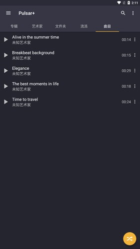 脉冲音乐播放器中文解锁高级版截图2