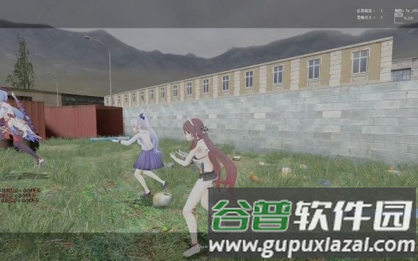 CS起源二次元人物模型MOD皮肤包版截图1