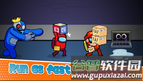 彩虹朋友太空狼人免广告版截图1
