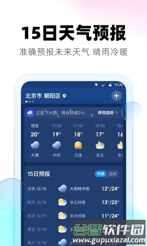 极光天气预报截图2