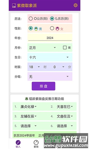 紫微取象派软件截图2