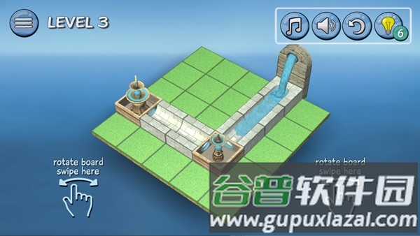 流水喷泉3D拼图截图4