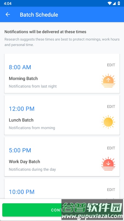 Daywise通知管理截图1