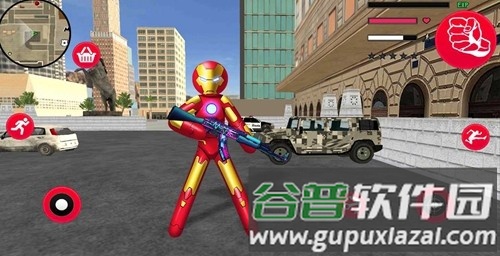 火柴人绳索英雄钢铁侠版无限金币钻石中文版截图1
