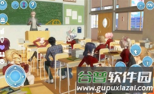 动漫校园约会模拟器无广告版截图1