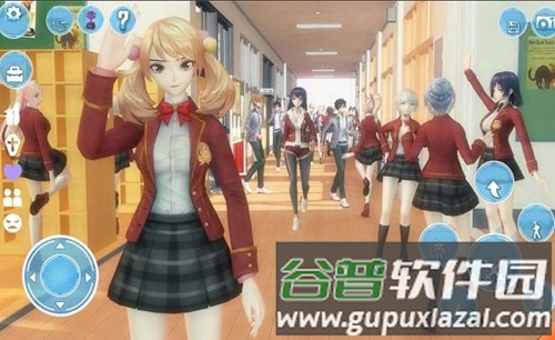 动漫校园约会模拟器无广告版截图2