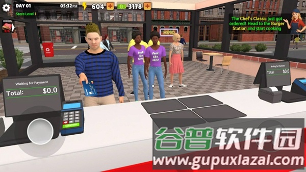 我的汉堡屋模拟器无广告版截图1