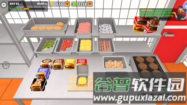 我的汉堡屋模拟器无广告版截图2