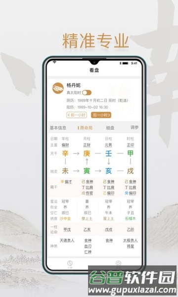 小南斗八字排盘app截图1