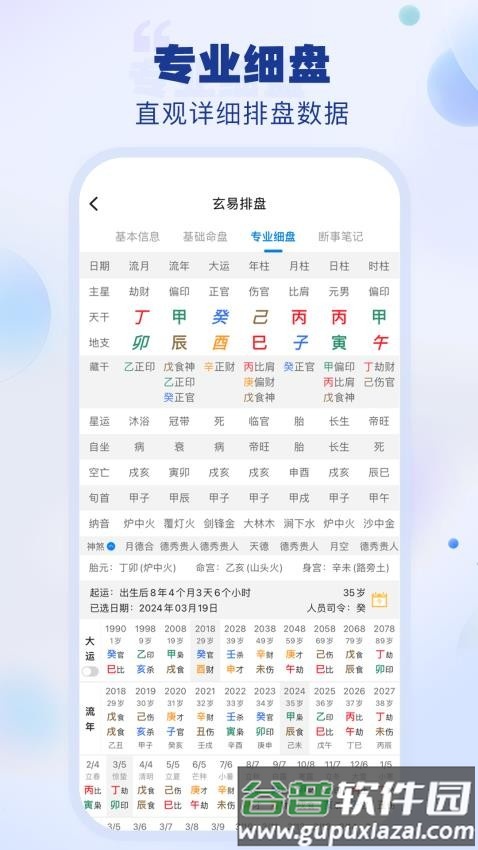 玄易排盘截图2