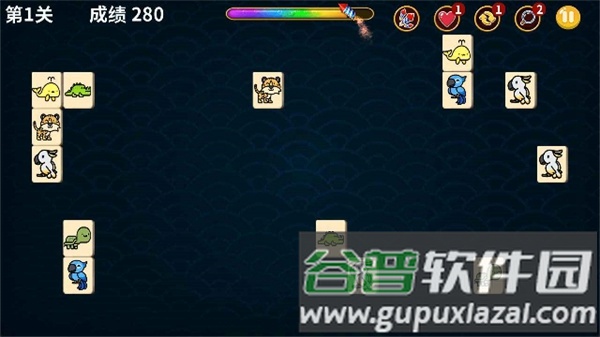 动物世界连连看(原始矿场)截图4