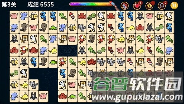 动物世界连连看(原始矿场)截图6