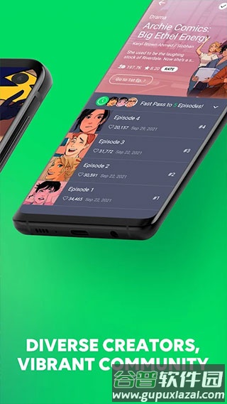 Naver Webtoon app截图3