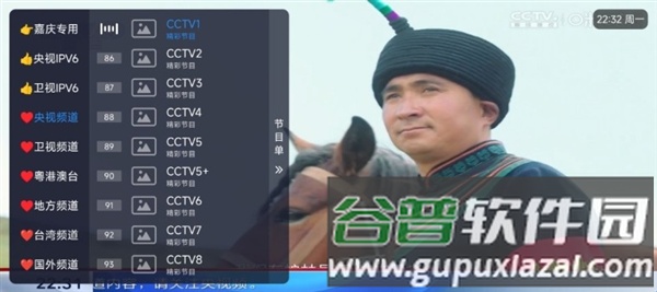嘉庆TV电视APP截图1