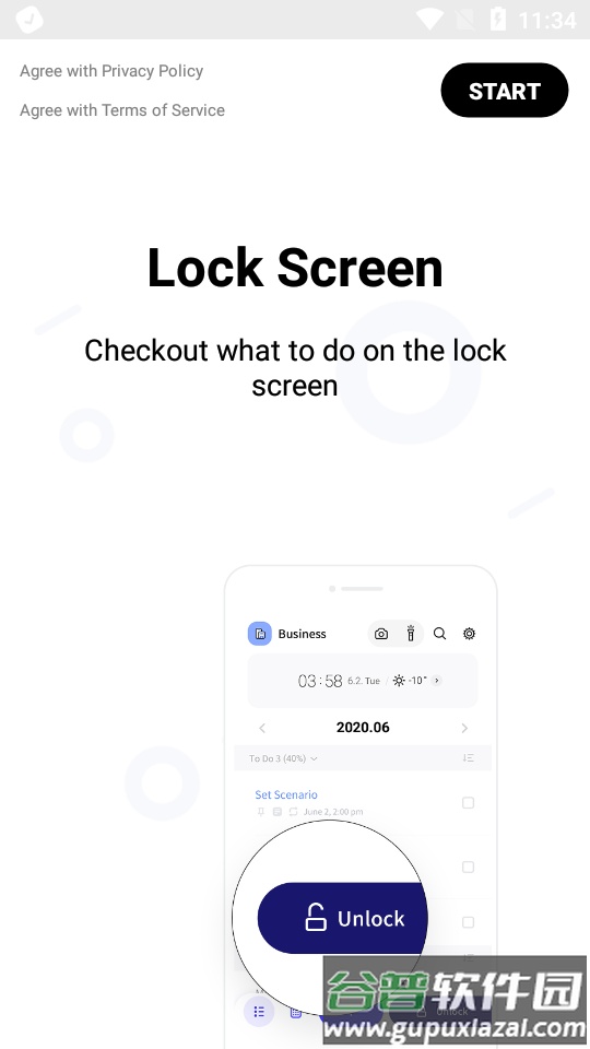 锁屏日历(Lock screen calendar)截图4