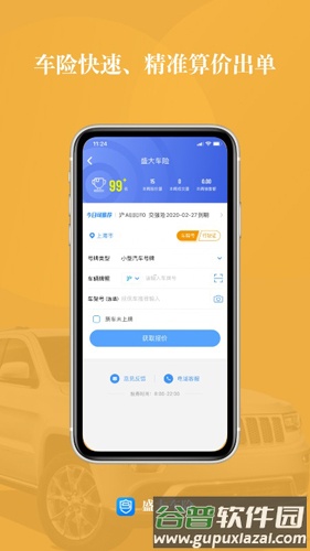 盛大车险app截图1