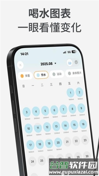 GoLite体重记录app截图2