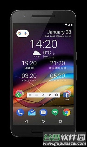 Chronus天气时钟app截图2