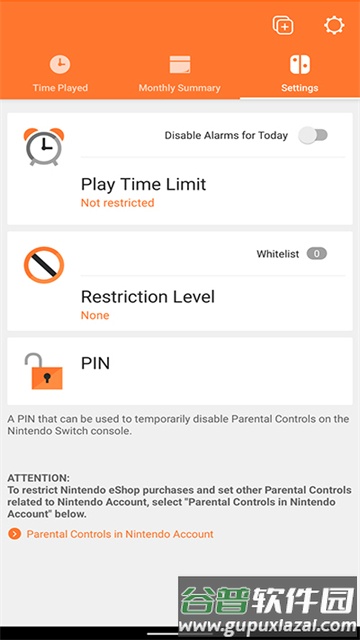 Switch家长控制软件截图2