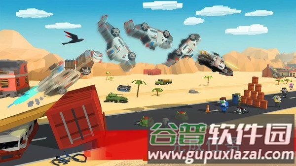 僵尸赛车战场手游截图4
