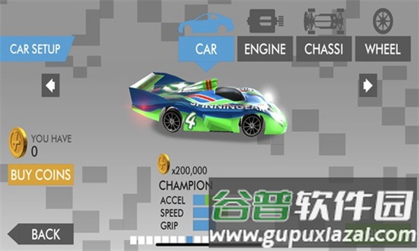 高科技赛车轨道赛车模拟器手游截图1