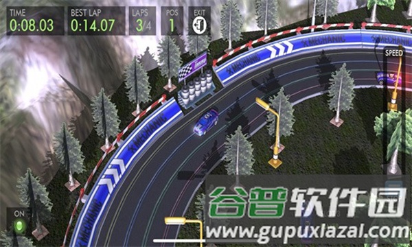 高科技赛车轨道赛车模拟器手游截图2