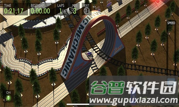 高科技赛车轨道赛车模拟器手游截图3