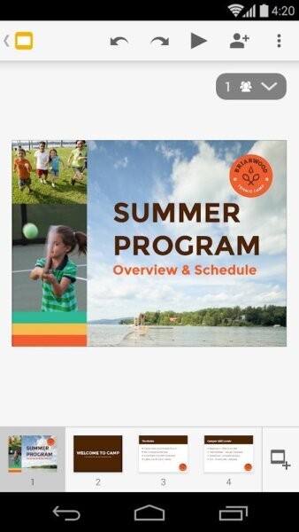 google幻灯片手机版