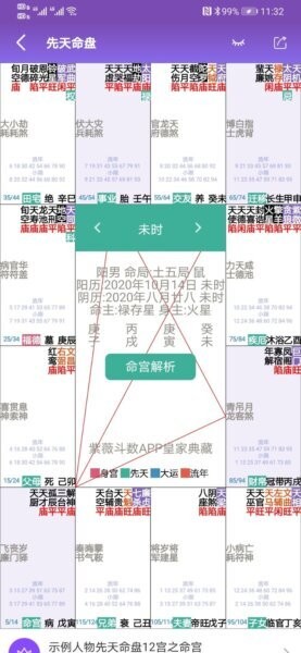 紫微斗数生辰八字官方版截图2