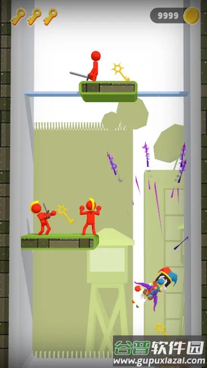 火柴人忍者大师游戏截图1