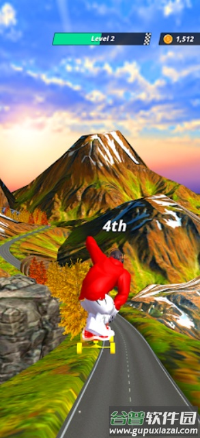 速降赛车手游戏(Downhill Racer)截图4