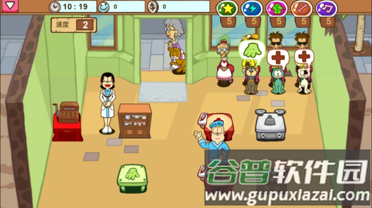 加菲猫的宠物医院中文版截图3