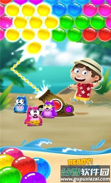海滩泡泡龙游戏下载安装截图2