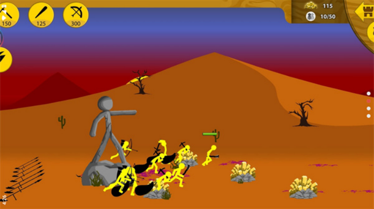 火柴人战争遗产全黄金版本截图3