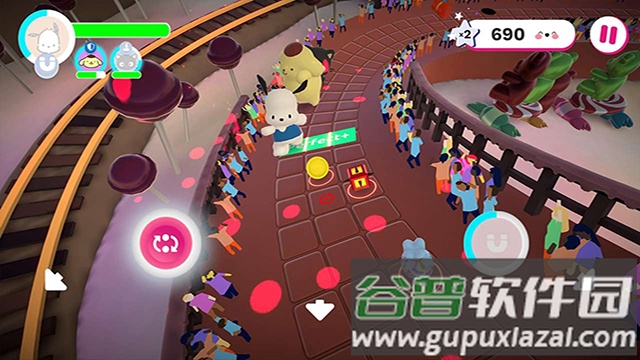 凯蒂猫幸福旅行安卓中文版下载(HELLO KITTY HAPPINESS PARADE)截图1