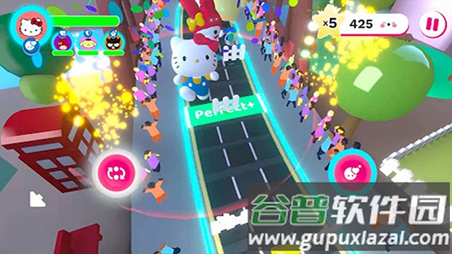 凯蒂猫幸福旅行安卓中文版下载(HELLO KITTY HAPPINESS PARADE)截图4