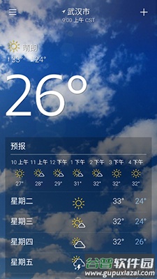 yahoo天气预报app最新版截图2