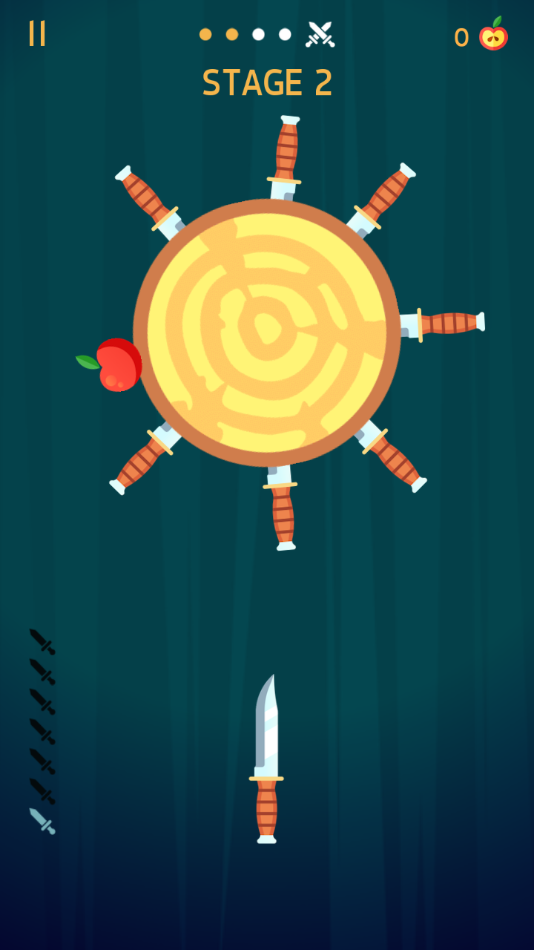 飞刀挑战小游戏下载(Knife Hit)截图4