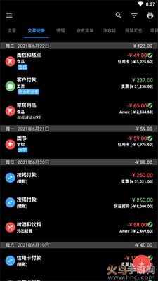 Bluecoins Pro高级版app截图1