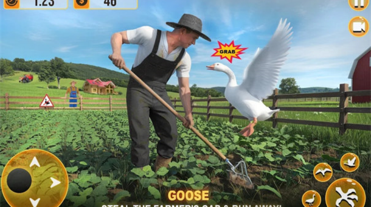 鸭子游戏3D鹅模拟器(Duck Game 3d: Goose Simulator)截图1