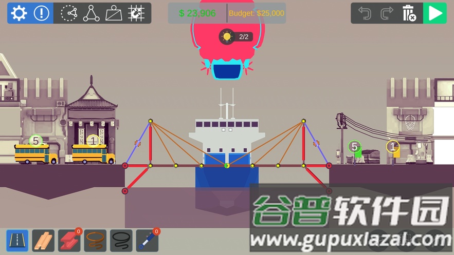 建桥模拟器游戏截图2