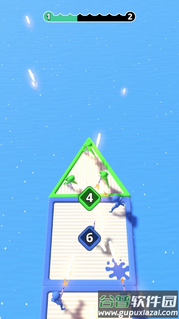 木筏人群大战手游截图2