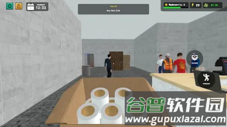 厕所管理模拟器游戏截图2