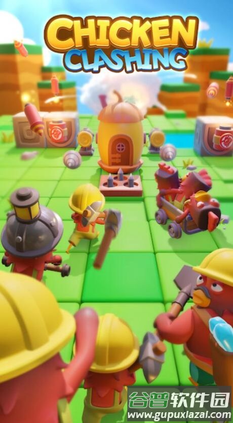 小鸡冲突战争(Chicken Clashing)游戏截图2